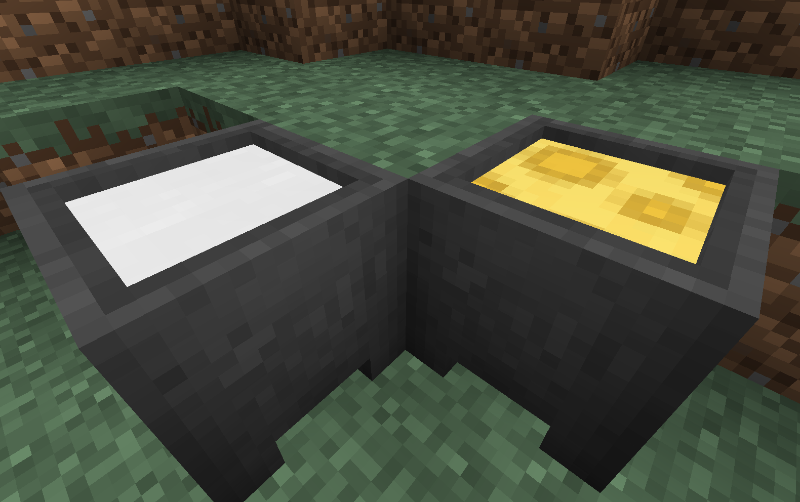 Rats cheese being made in a cauldron