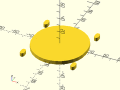 nema34_mount_holes() Example 1