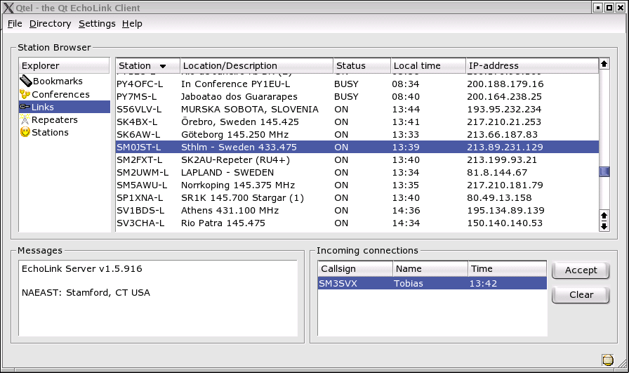 qtel mainwindow